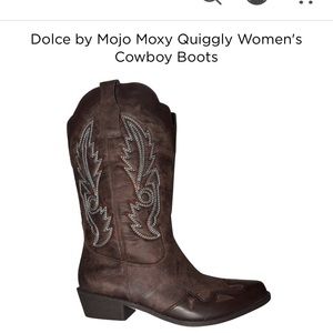 Dolce by Mojo Moxy Quiggly Cowboy Boots